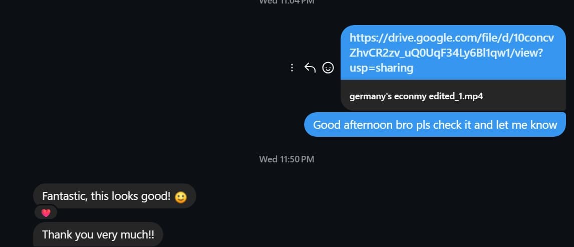 Testimonial from Philipp